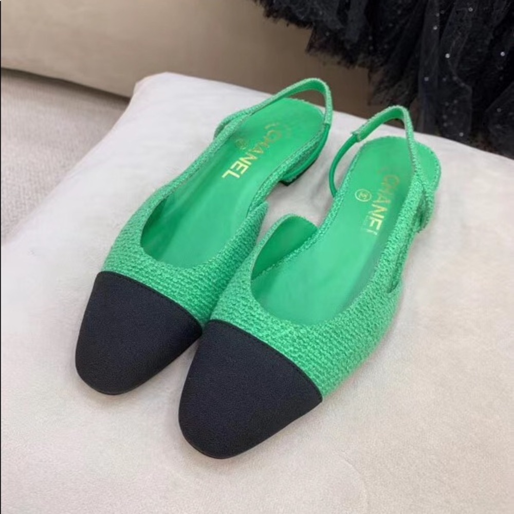 Chanel slingbacks
